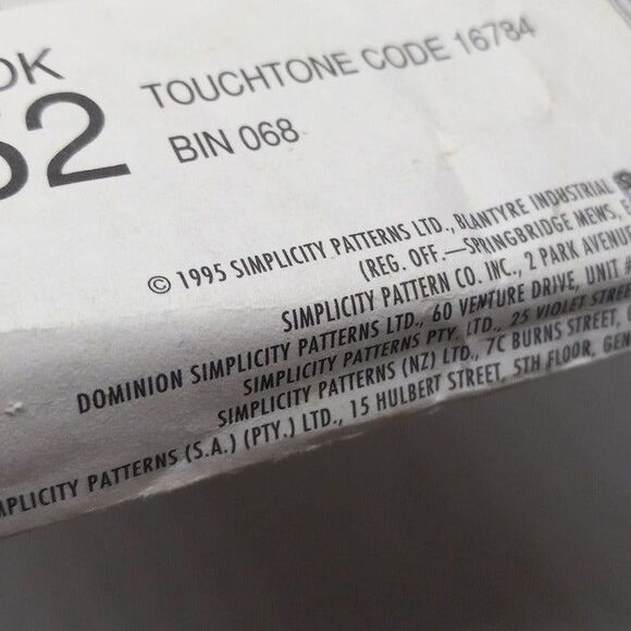 New Look Sewing Pattern #6352-Size 8-18-Dress-Uncut-F/F-1995-Vintage-1 Hr Easy - Picture 4 of 6